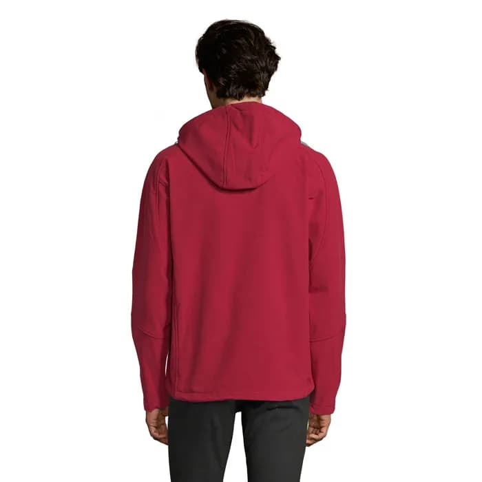REPLAY HERREN SOFTSHELL - REPLAY MEN - Pepper Red