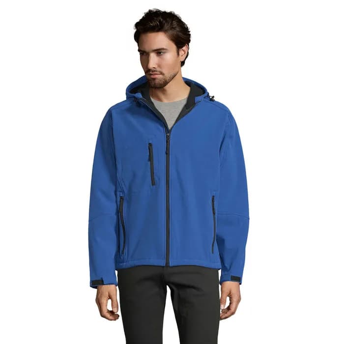 REPLAY HERREN SOFTSHELL - REPLAY MEN - Royal Blue
