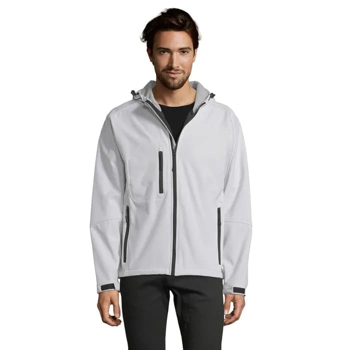 REPLAY HERREN SOFTSHELL - REPLAY MEN - White