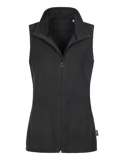 Classic Fleece Vest Women - Black Opal
