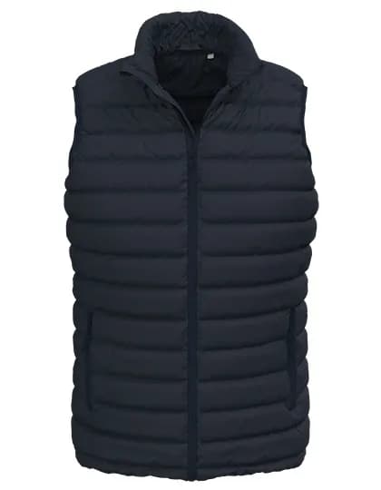 Lux Padded Vest Men - Blue Midnight