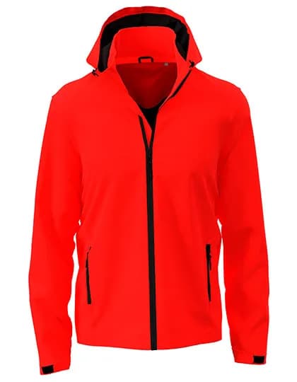 Lux Softshell Jacket Men - Scarlet Red