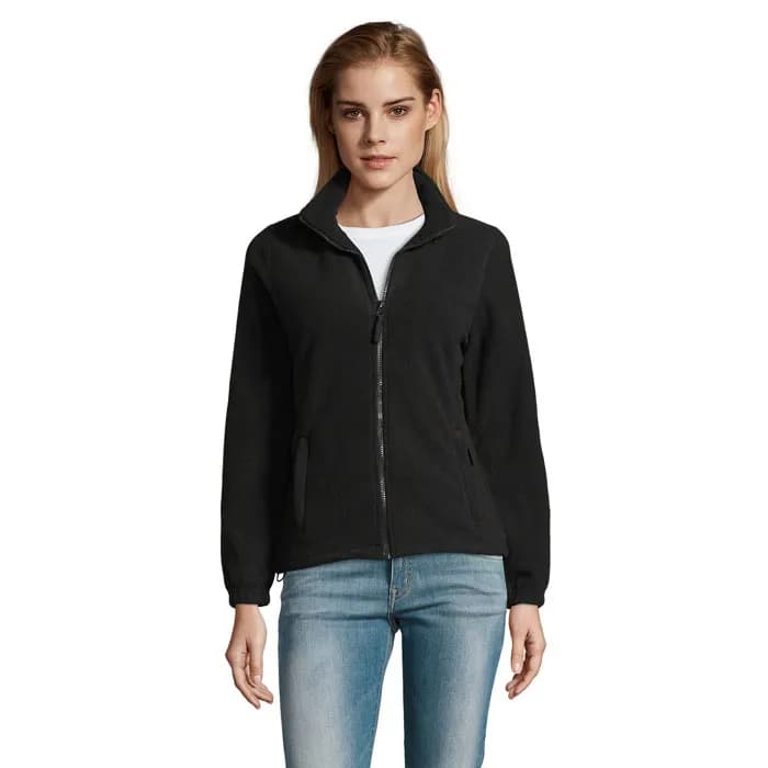 NORTH DAMEN FL JACKE  300g - NORTH WOMEN - Schwarz