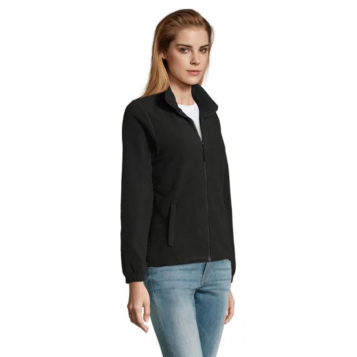 NORTH DAMEN FL JACKE  300g - NORTH WOMEN - Schwarz
