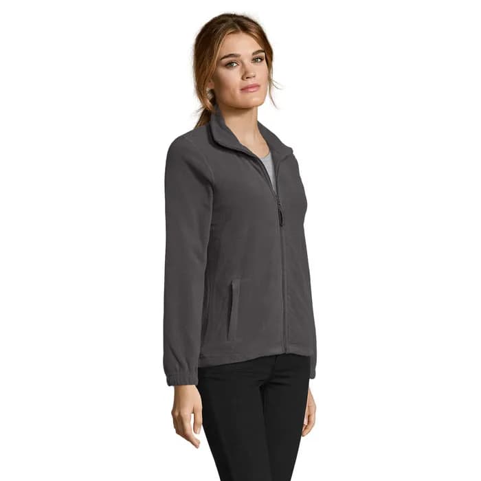 NORTH DAMEN FL JACKE  300g - NORTH WOMEN - Anthrazitgrau