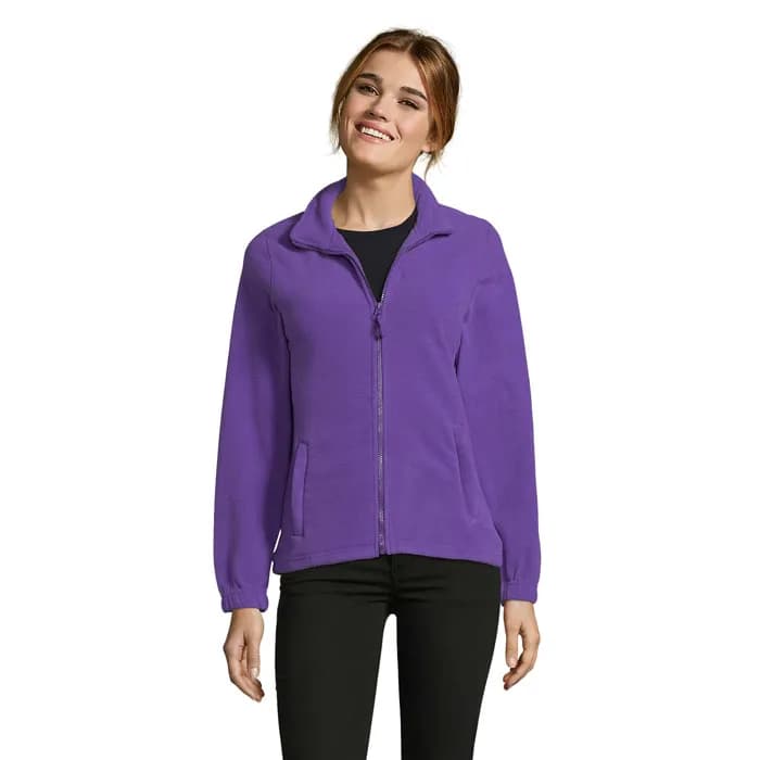NORTH DAMEN FL JACKE  300g - NORTH WOMEN - Dark Purple