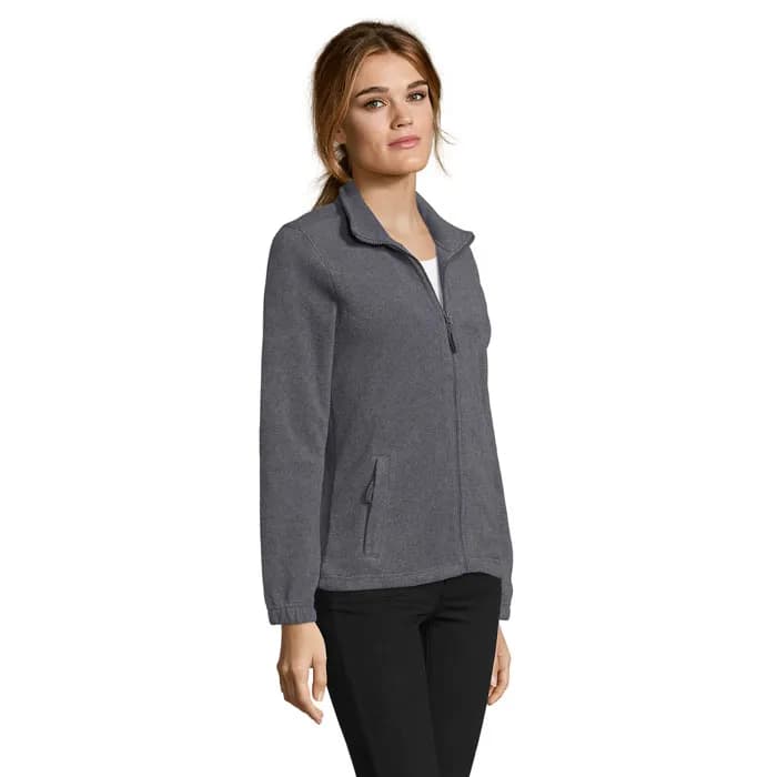 NORTH DAMEN FL JACKE 300g - NORTH WOMEN - Graue Melange