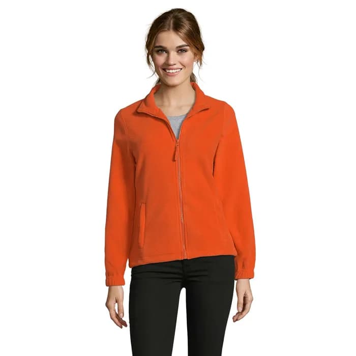 NORTH DAMEN FL JACKE  300g - NORTH WOMEN - Orange