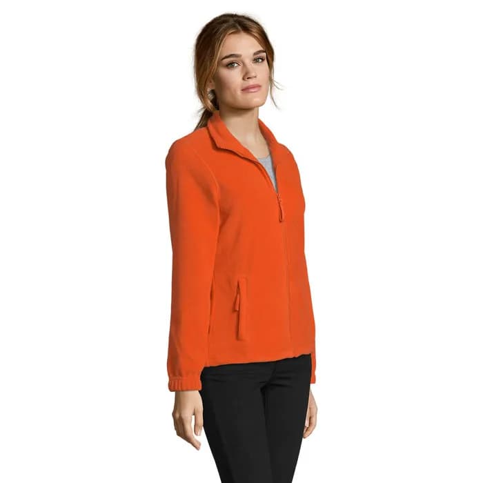NORTH DAMEN FL JACKE  300g - NORTH WOMEN - Orange