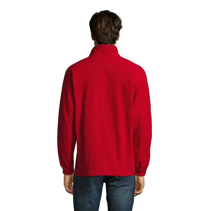 NORTH MEN Fleece-Jacke - NORTH - Red