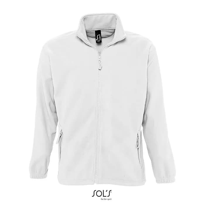 NORTH MEN Fleece-Jacke - NORTH - White