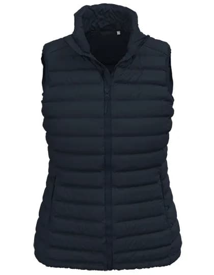 Lux Padded Vest Women - Blue Midnight