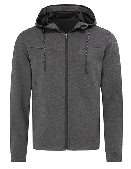 Recycled Scuba Jacket - Anthra Heather