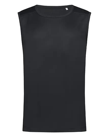 Mesh Sleeveless - Black Opal