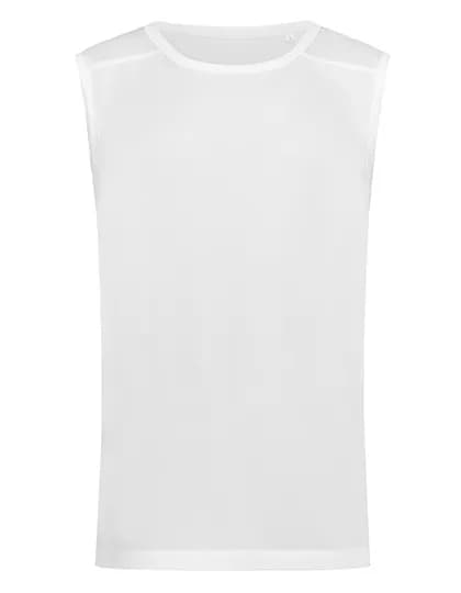 Mesh Sleeveless - White