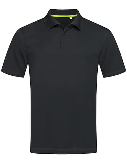 Mesh Polo - Black Opal