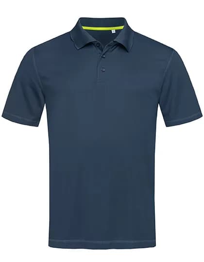 Mesh Polo - Marina Blue