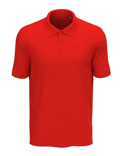 Lux Polo Men - Scarlet Red