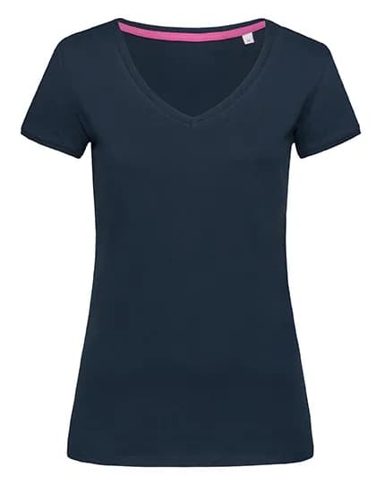 Megan V-Neck Women - Marina Blue