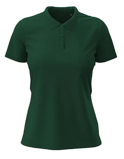 Stretch Polo - Bottle Green