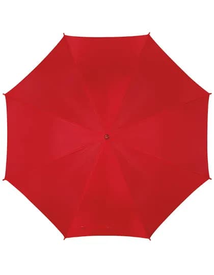 Automatik Stockschirm mit Kunststoffgriff - Red