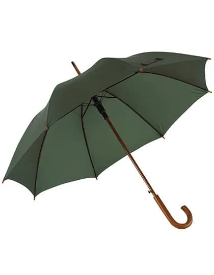 Automatischer Holzstockschirm Boogie - Dark Green