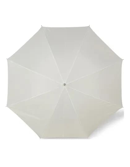 Stockschirm Automatik Holzgriff - White