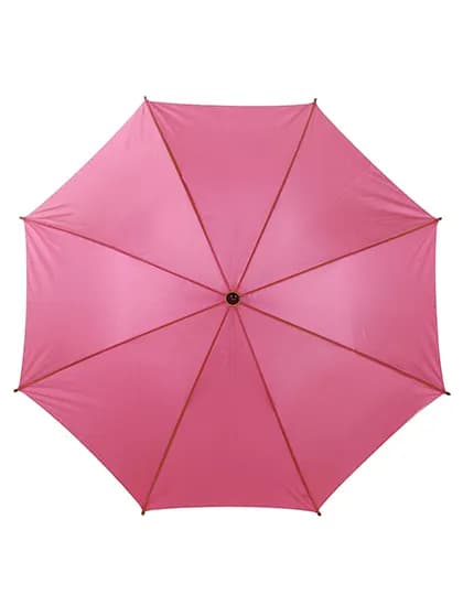 Automatik-Holzstockschirm Cork - Pink