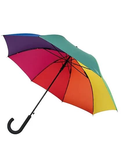 Automatischer Windproof-Stockschirm - Rainbow