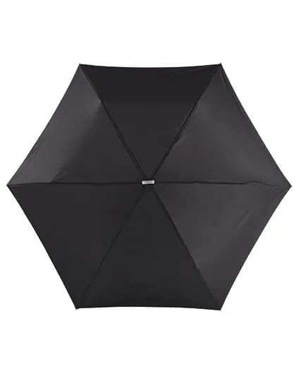 Superflacher Mini-Taschenschirm - Black