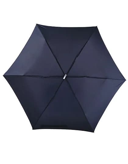 Superflacher Mini-Taschenschirm - Navy Blue