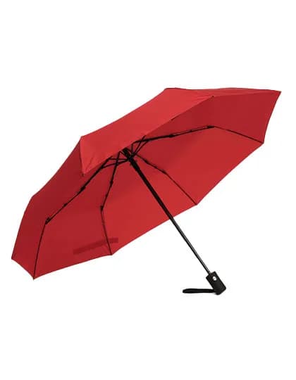 Vollautomatischer Windproof-Taschenschirm Plopp - Red