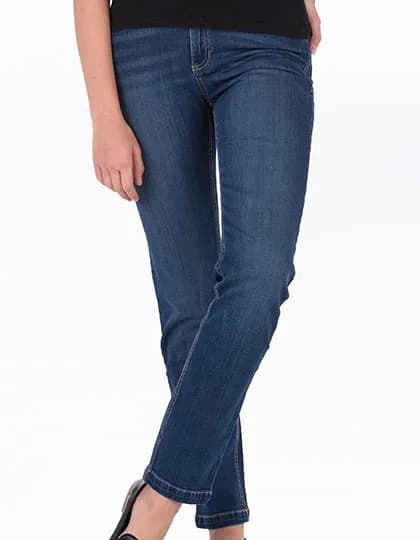 Katy Straight Jeans - Dark Blue Wash