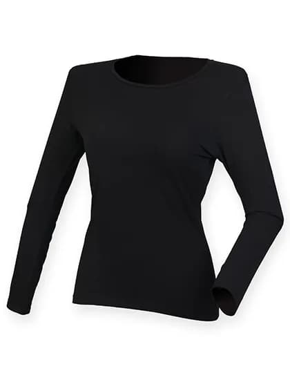 Women´s Feel Good Long Sleeved Stretch T - Black
