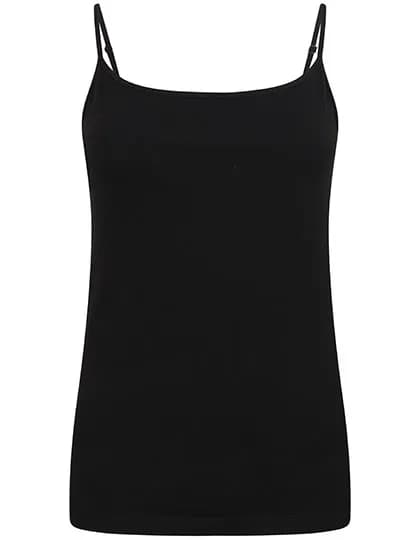 Women´s Feel Good Stretch Spaghetti Vest - Black