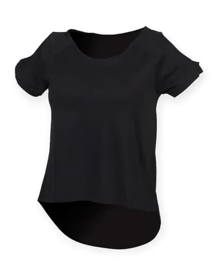Women´s Drop Tail T - Black
