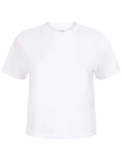 Women´s Cropped Boxy T - White