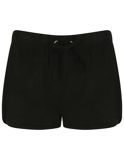 Women´s Retro Shorts - Black/Black