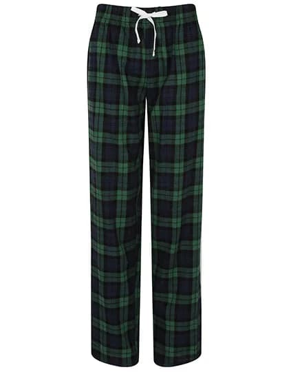 Women´s Tartan Lounge Pants - Navy-Green Check