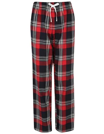 Women´s Tartan Lounge Pants - Red-Navy Check