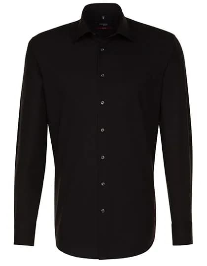 Men´s Shirt Regular Fit Long Sleeve - Black