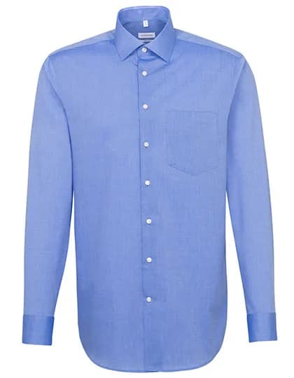 Men´s Shirt Regular Fit Long Sleeve - Mid Blue