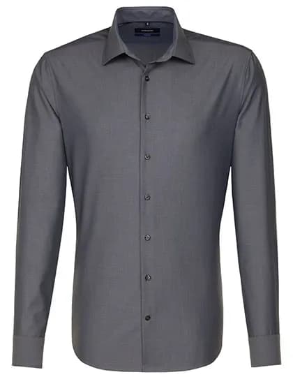 Men´s Shirt Shaped Fit Long Sleeve - Anthracite