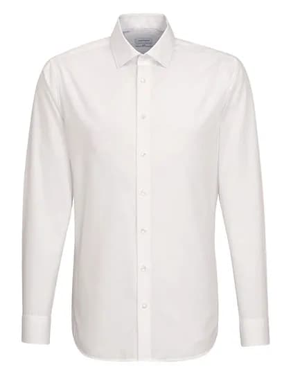 Men´s Shirt Shaped Fit Extra Longsleeve - White