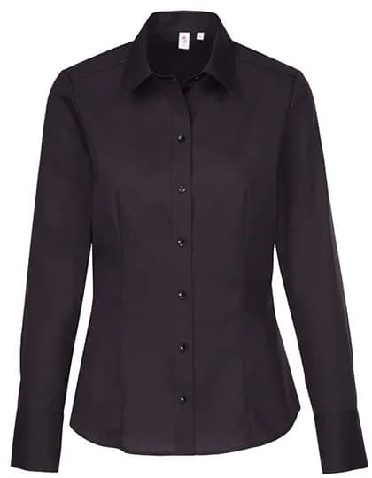 Women´s Blouse Regular Fit Long Sleeve - Black