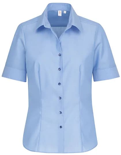 Women´s Blouse Regular Fit Short Sleeve - Light Blue
