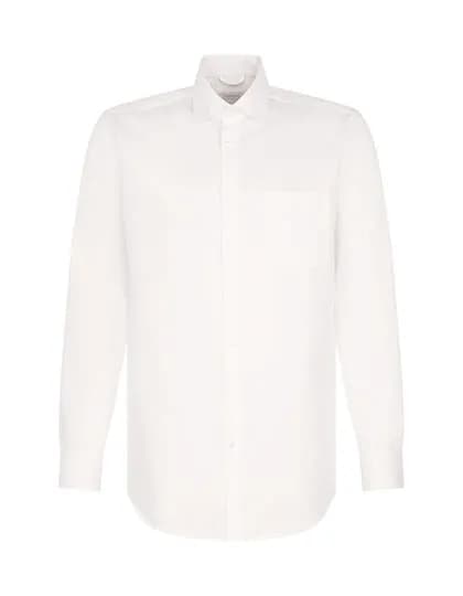 Men´s Shirt Regular Fit Fine Twill Longsleeve - White