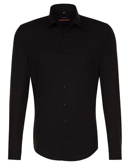 Men´s Shirt Slim Fit Long Sleeve - Black