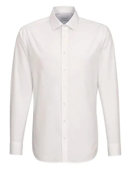 Men´s Shirt Slim Fit Extra Longsleeve - White