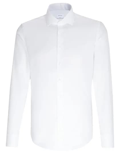 Men´s Shirt Slim Fit Oxford Longsleeve - White